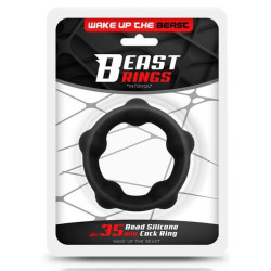 Beast Rings Cockring silicone Wake Up 35mm Noir